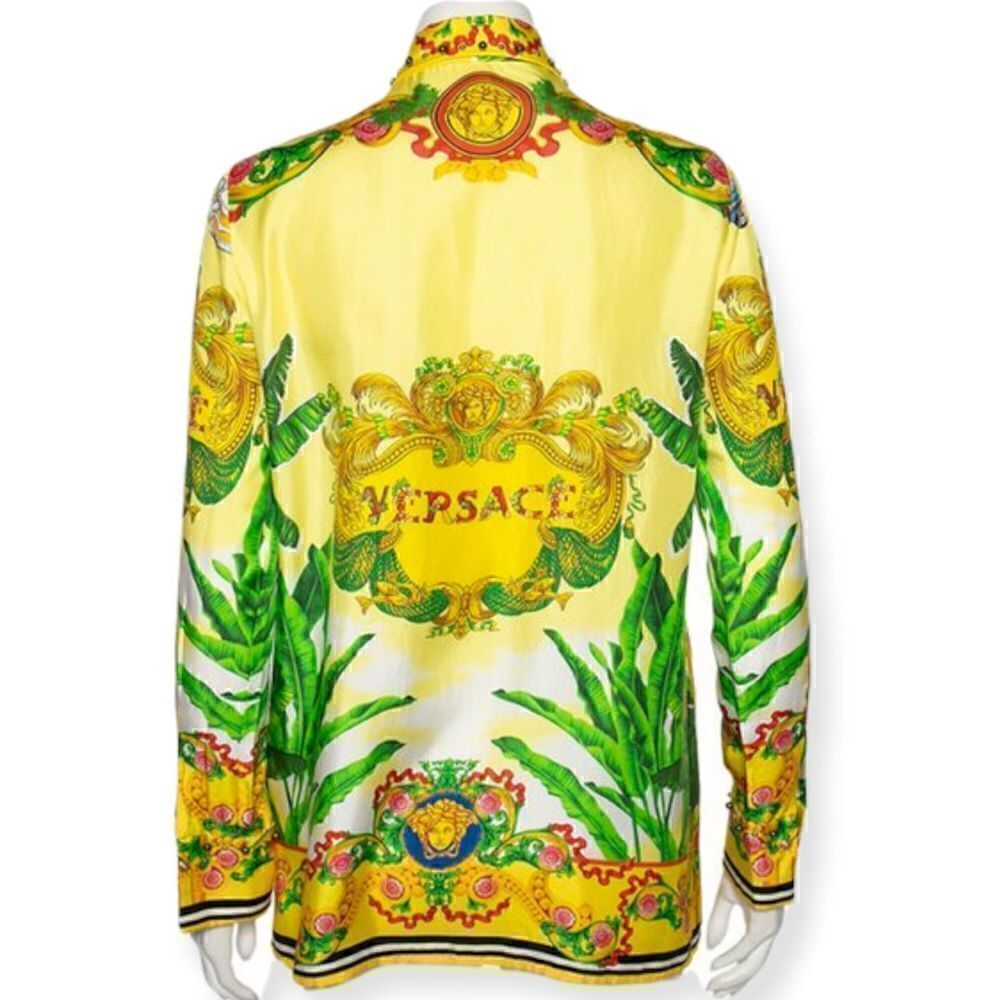 VERSACE women’s silk blouse Size: 2 US 36 EU